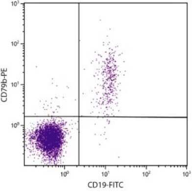 Flow Cytometry: CD79B Antibody (CB3-1) [NBP1-28528]