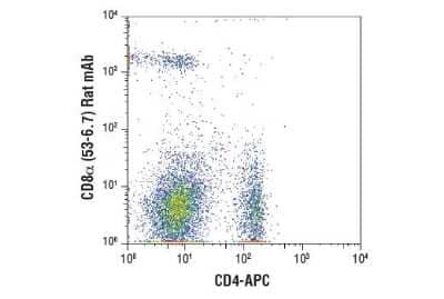 Flow Cytometry: CD8 Antibody (53-6.7) - BSA Free [NBP1-49045]