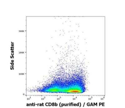 Flow Cytometry: CD8 beta Antibody (341) - Low Endotoxin and Azide Free [NBP3-05298]