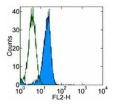 Flow Cytometry: ChemR23/CMKLR1 Antibody (BZ194) - Azide and BSA Free [NBP2-80667]