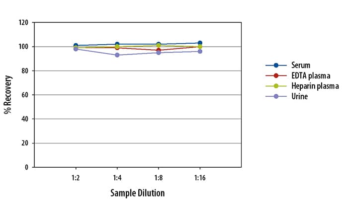 Simple Plex Human Clusterin Assay Linearity