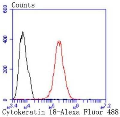 Flow Cytometry: Cytokeratin 18 Antibody (SZ80-07) [NBP2-67370]
