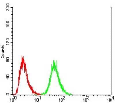Flow Cytometry: DDX3 Antibody (3B9E3) - BSA Free [NBP2-52457]