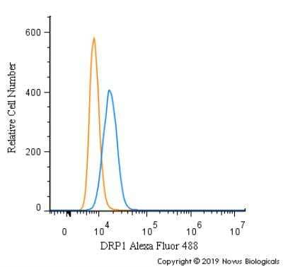 Flow Cytometry: DRP1 Antibody - BSA Free [NB110-55288]