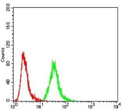 Flow Cytometry: Ezrin Antibody (6F1A9) - BSA Free [NBP2-52465]