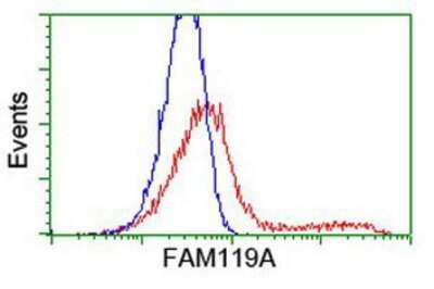 Flow Cytometry: FAM119A Antibody (OTI2G7) [NBP2-01334]