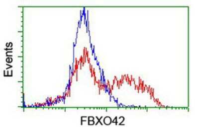 Flow Cytometry: FBXO42 Antibody (OTI2G7) [NBP2-03909]