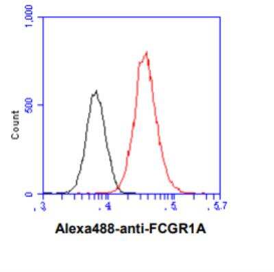 Flow Cytometry: Fc gamma RI/CD64 Antibody (37F7) - BSA Free [NBP2-42685]