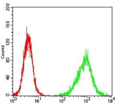 Flow Cytometry: HIST3H3 Antibody (4E9B11) - BSA Free [NBP2-52482]