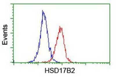 Flow Cytometry: HSD17B2 Antibody (OTI4F10) [NBP2-01952]