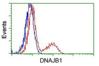 Flow Cytometry: HSP40/DNAJB1 Antibody (OTI1F9) - Azide and BSA Free [NBP2-70969]