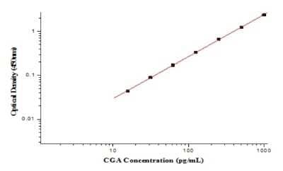 ELISA: Human Chorionic Gonadotropin alpha Chain (hCG alpha) ELISA Kit (Colorimetric) [NBP2-80329]