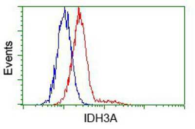 Flow Cytometry: IDH3A Antibody (OTI2F11) [NBP2-02158]