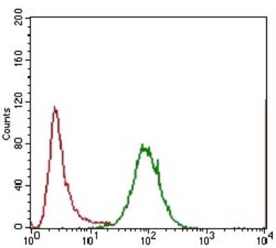Flow Cytometry: IL-3R alpha/CD123 Antibody (8E11C5) - BSA Free [NBP2-37354]