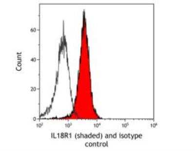 Flow Cytometry: IL18R1 Antibody (BLR172J) [NBP3-14745]