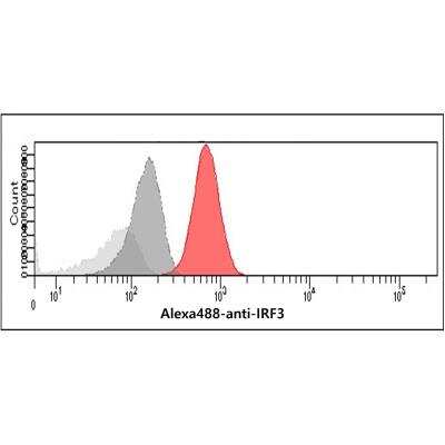 Flow Cytometry: IRF3 Antibody (3F10) - BSA Free [NBP1-04308]
