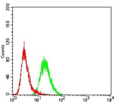 Flow Cytometry: KDM2B Antibody (3B7D11) - BSA Free [NBP2-52466]