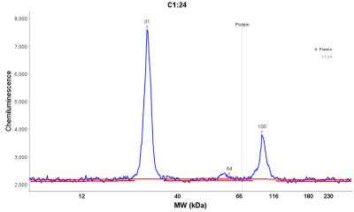 Simple Western: Kappa Light Chain Antibody (KLC709) [NBP2-34259]