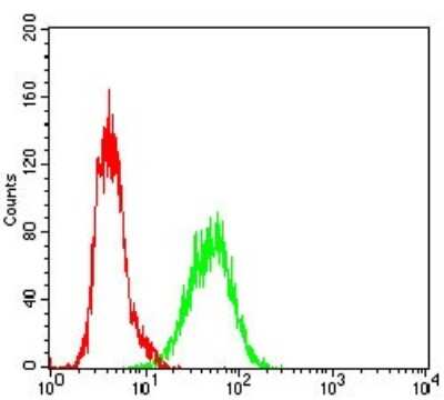 Flow Cytometry: Ku70/XRCC6 Antibody (7A9E7) - BSA Free [NBP2-52590]