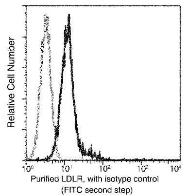 Flow Cytometry: LDLR Antibody (032) [NBP2-90523]