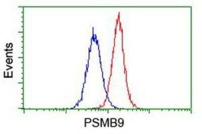 Flow Cytometry: LMP2/PSMB9 Antibody (OTI1D1) - Azide and BSA Free [NBP2-71261]