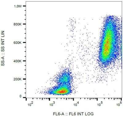 Flow Cytometry: Lactoferrin Antibody (LF5-1D2) - BSA Free [NBP2-67260]