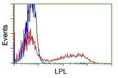 Flow Cytometry: Lipoprotein Lipase/LPL Antibody (OTI3A10) [NBP2-01395]