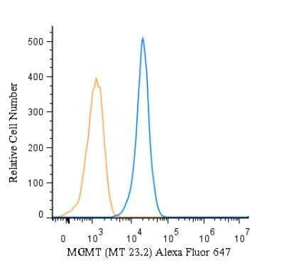 Flow (Intracellular): MGMT Antibody (MT 23.2) - BSA Free [NB100-168]