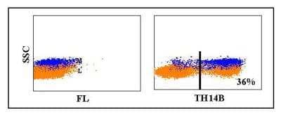 Flow Cytometry: MHC Class II Antibody (TH14B) [NBP2-61026]