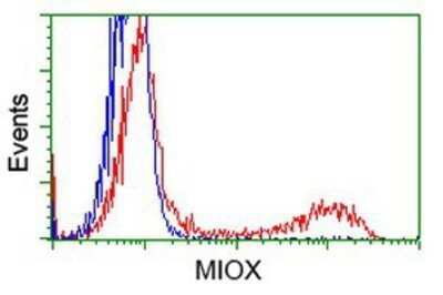 Flow Cytometry: MIOX Antibody (OTI4G7) - Azide and BSA Free [NBP2-72697]