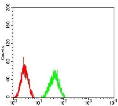Flow Cytometry: MMP-14/MT1-MMP Antibody (6A11D1) - BSA Free [NBP2-52512]