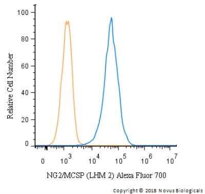 Flow Cytometry: NG2/MCSP Antibody (LHM 2) - Azide and BSA Free [NBP2-80873]