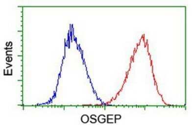 Flow Cytometry: OSGEP Antibody (OTI9E3) - Azide and BSA Free [NBP2-73163]