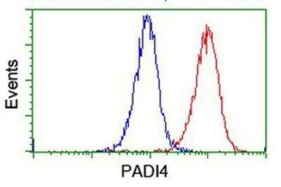 Flow Cytometry: PADI4 Antibody (OTI4H5) - Azide and BSA Free [NBP2-73226]