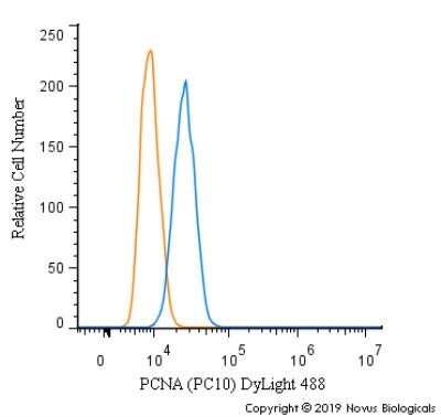 Flow Cytometry: PCNA Antibody (PC10) - Azide and BSA Free [NBP2-80905]