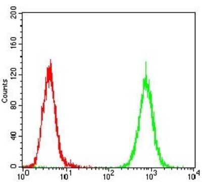 Flow Cytometry: PDGFR alpha Antibody (8E12F2) - BSA Free [NBP2-52528]