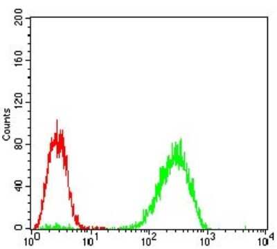 Flow Cytometry: PKR Antibody (6H3A10) - BSA Free [NBP2-37242]