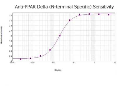 ELISA: PPAR delta/NR1C2 Antibody - N-terminal [NB600-637]