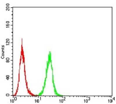 Flow Cytometry: RAB8A Antibody (7G8B11) - BSA Free [NBP2-52548]