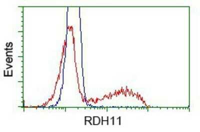 Flow Cytometry: RDH11 Antibody (OTI1B4) - Azide and BSA Free [NBP2-73843]