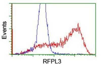 Flow Cytometry: RFPL3 Antibody (OTI2G4) - Azide and BSA Free [NBP2-73862]