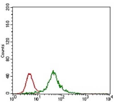 Flow Cytometry: Rex-1/ZFP42 Antibody (5E11A6) - BSA Free [NBP2-37357]