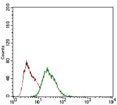 Flow Cytometry: Rex-1/ZFP42 Antibody (5E11E7) - BSA Free [NBP2-37360]