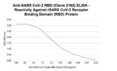 Neutralization: SARS-CoV-2 Spike RBD Antibody (2165) - Azide and BSA Free [NBP3-07066]