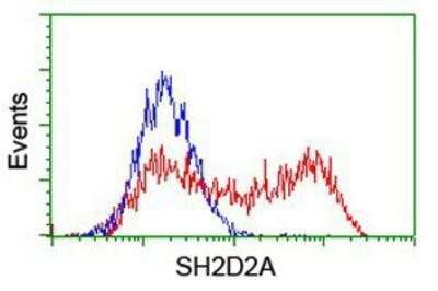 Flow Cytometry: SH2D2A Antibody (OTI4F3) [NBP2-01828]