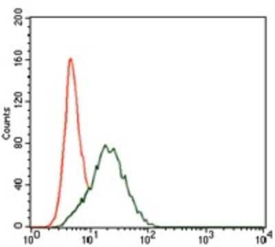 Flow Cytometry: SHP-2/PTPN11 Antibody (6D9) - BSA Free [NBP2-37454]