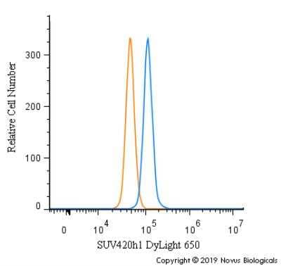 Flow Cytometry: SUV420h1 Antibody - BSA Free [NBP1-97313]