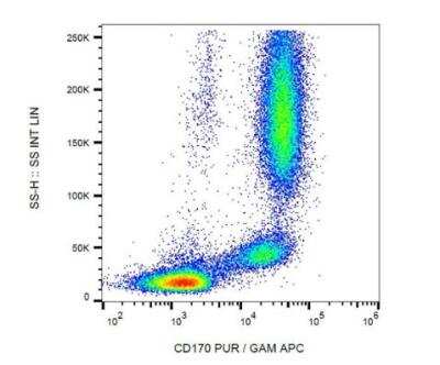 Flow Cytometry: Siglec-5/CD170 Antibody (1A5) - BSA Free [NBP3-09154]