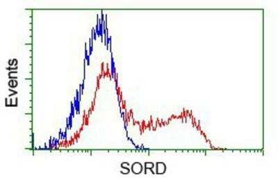 Flow Cytometry: Sorbitol Dehydrogenase Antibody (OTI9E7) - Azide and BSA Free [NBP2-74288]
