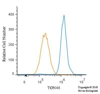 Flow (Intracellular): TGN46 Antibody - BSA Free [NBP1-49643]
